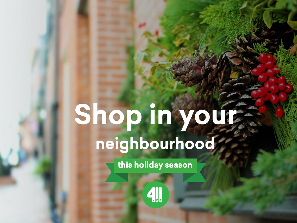 Things to do over the holidays - shop local 