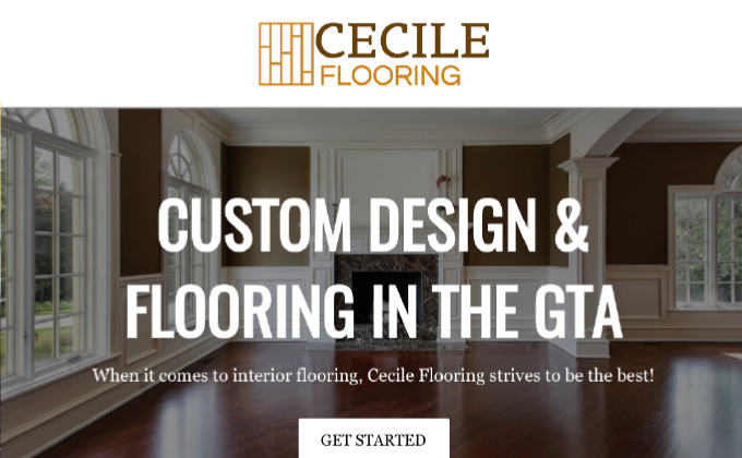 Click for a demo of Web 3.0 flooring website